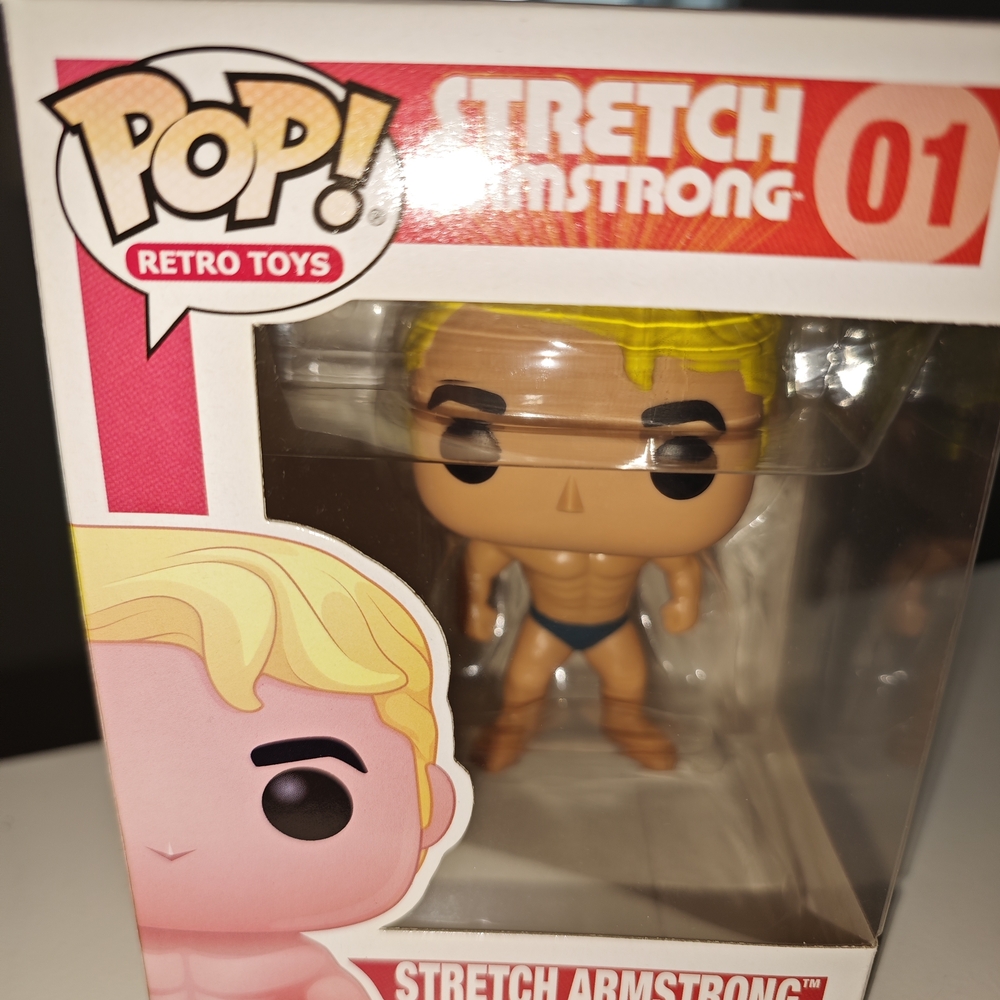 Pop Retro Toys Stretch Armstrong Figure with Yellow Hair 01